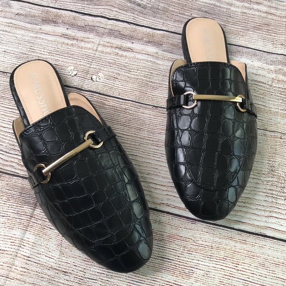 Black Mule Slides Size:8 - Picture 4 of 10